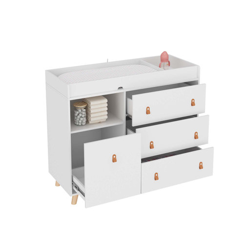 Wayfair Changing Table Dresser White Changing Tables You'll Love in 2024